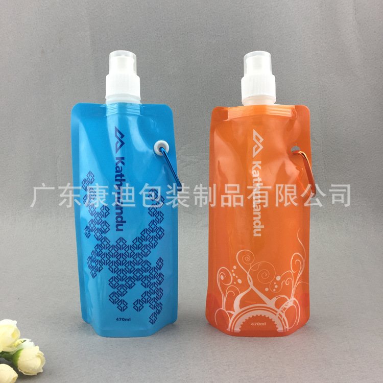 Handled Stand-Up Spout Pouch for Laundry Detergent