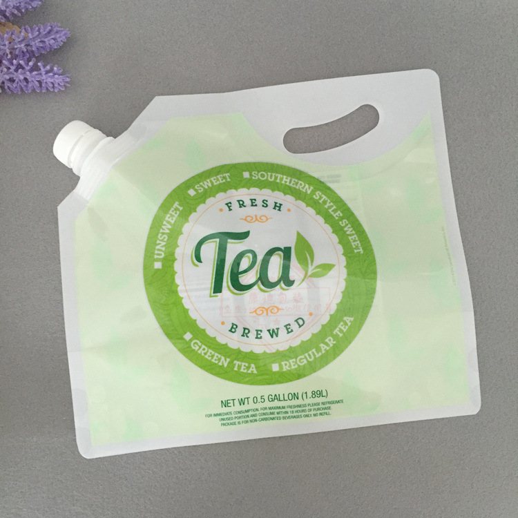 1.5L Hand Sanitizer Bag Spout Pouch — PET/NY/PE Three-Layer Lamination with Dust Cap