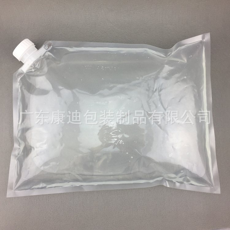 1kg油墨吸嘴袋 | PET/NY/PE三层复合双自立袋带防尘盖