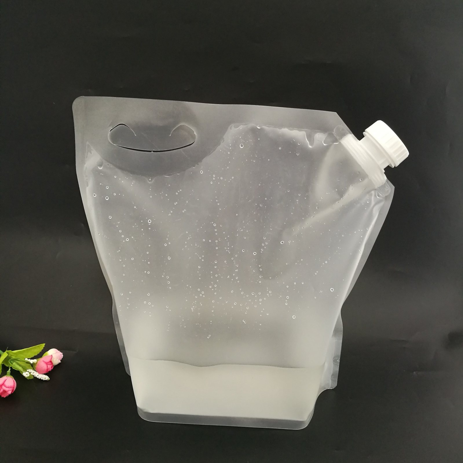 900g Laundry Detergent Double Stand-Up Spout Pouch | PET/NY/PE Three-Layer with Dust Cap