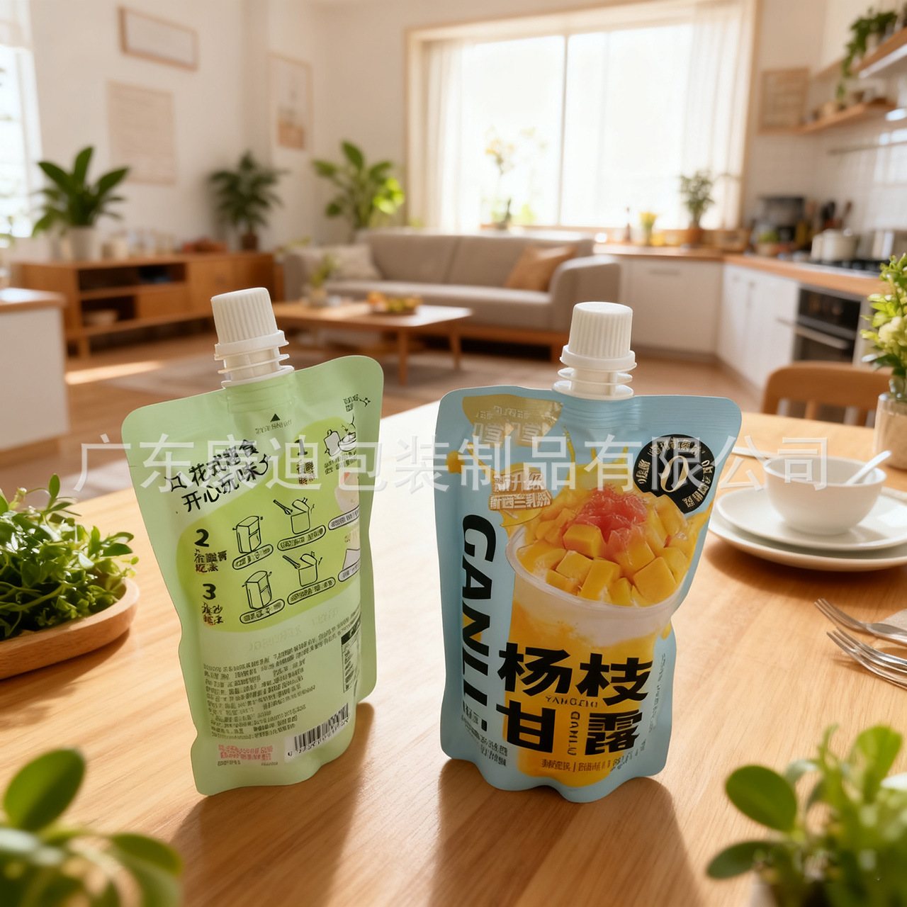 Beer Spout Pouch | PET/NY/PE Laminated Double Stand-Up Nozzle Bag