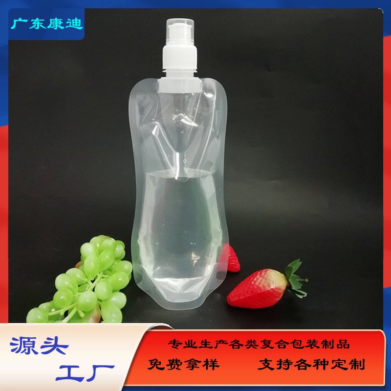 牛奶吸嘴袋｜PET/NY/PE 三层复合双自立液体包装