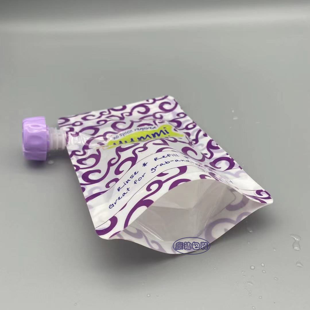 Stand-Up Zipper Pouch for Concentrated Laundry Tablets