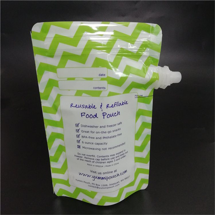 Powder Stand-Up Zipper Pouch with PET/VMPET/PE Metallised Lamination and Resealable Top Zipper