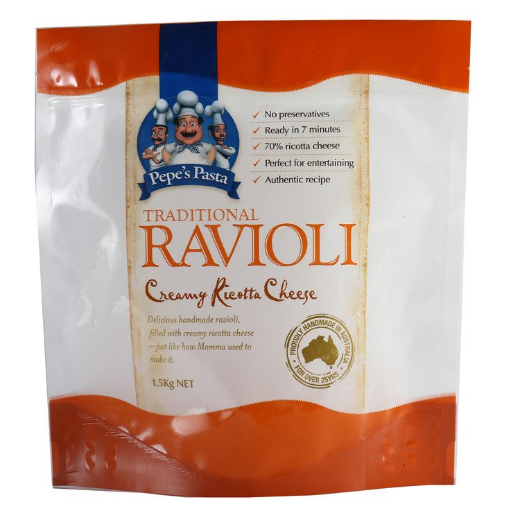 Resealable Stand-Up Tea Zipper Pouch | PET/VMPET/PE Metallised Barrier Packaging