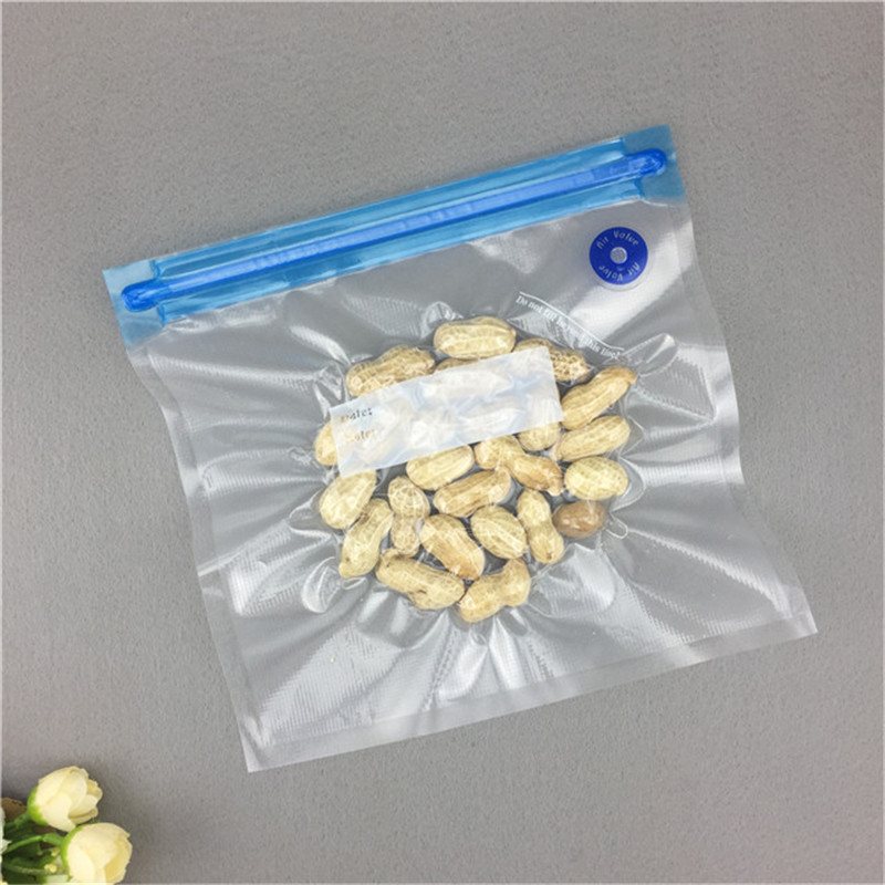 Food Zipper Bag Zipper Pouch — PET/VMPET/PE Resealable Metallised Pouch