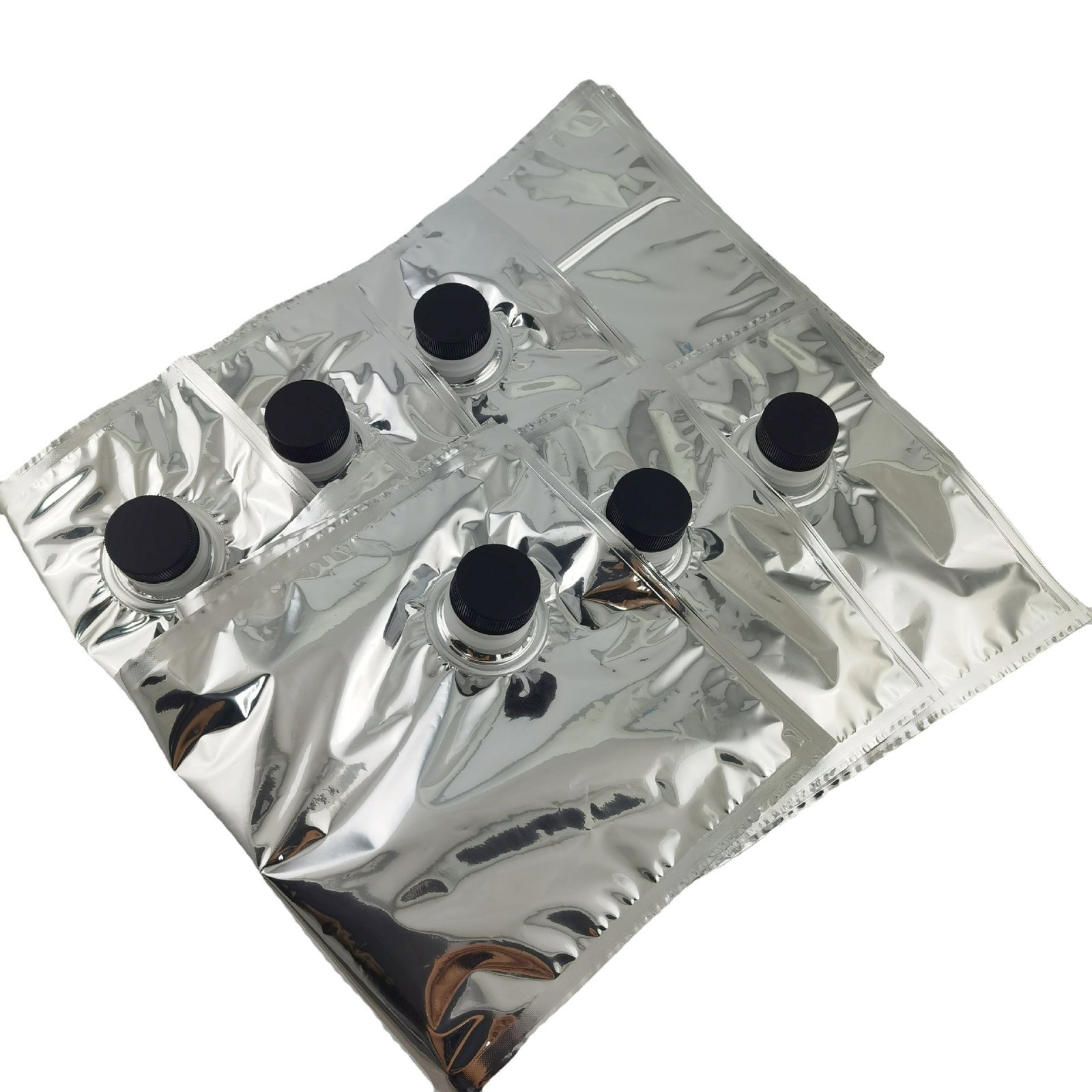 One-Way Valve Juice Pouch | PET+AL+PE Pure Foil BIB Packaging