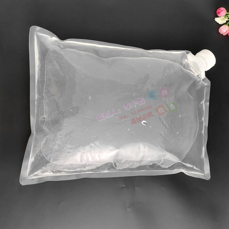 250g Soy Milk Spout Pouch with Eight-Side-Seal Flat Base