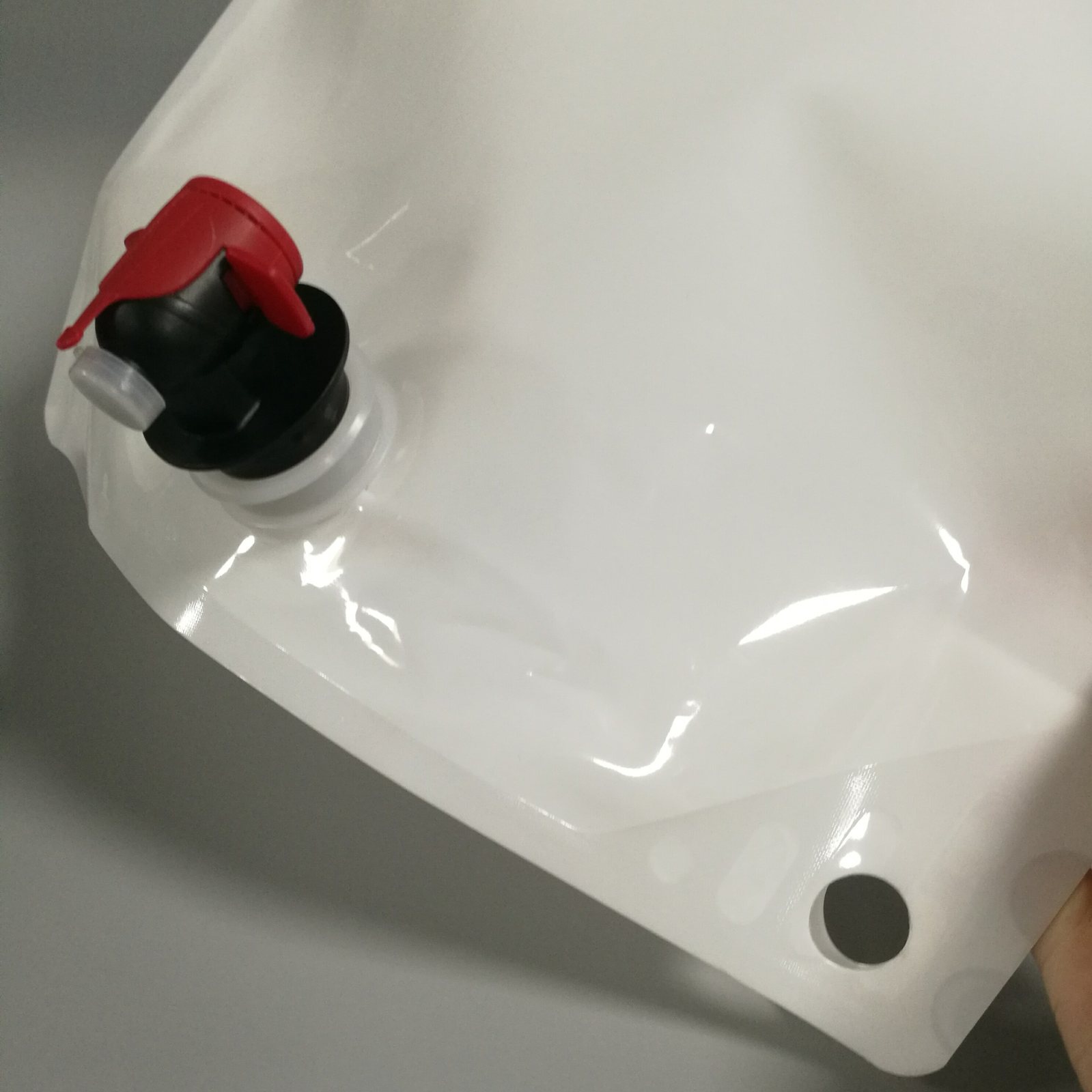 5L Stand-Up Spout Pouch for Export Lines — 33mm High-Flow Spout, Three-Layer Lamination