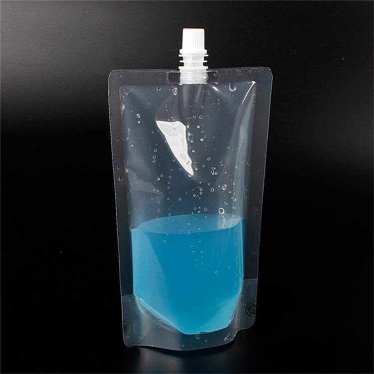 Valve Spout Dual-Gusset Stand-Up Pouch with Carry Handle
