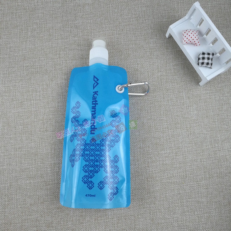 480ml Food-Grade Stand-Up Spout Pouch for Aluminium Foil Water Bags