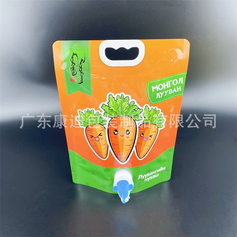 Liquid Pouch Bags with Valve for 1.5L Juice, 2kg Barley Wine