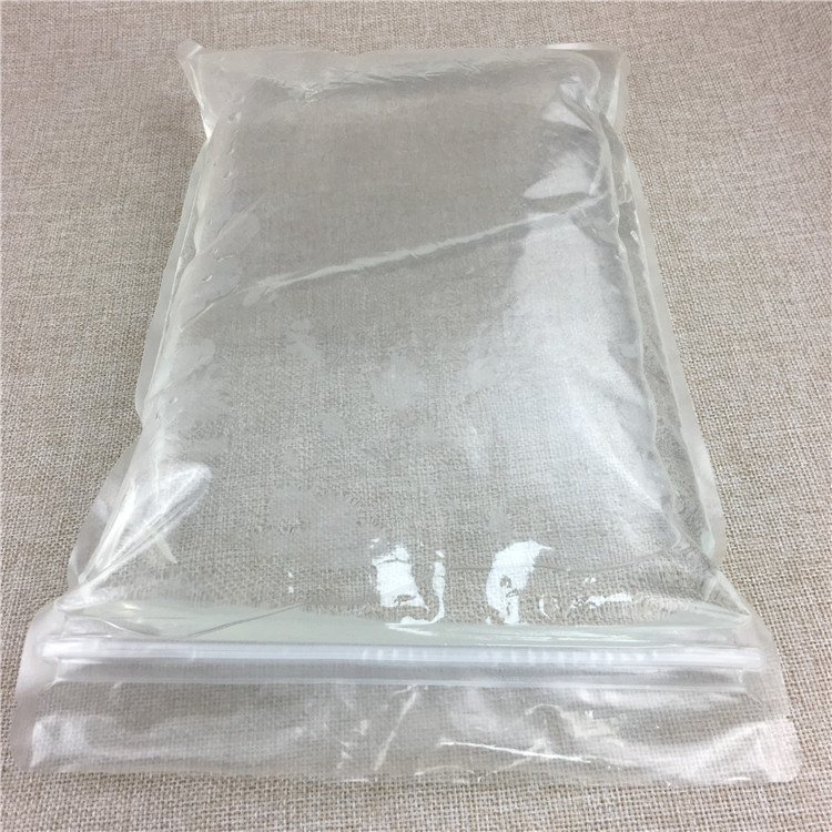 Clear Zipper Pouches, Three-Side Seal, Food-Grade Custom Printing