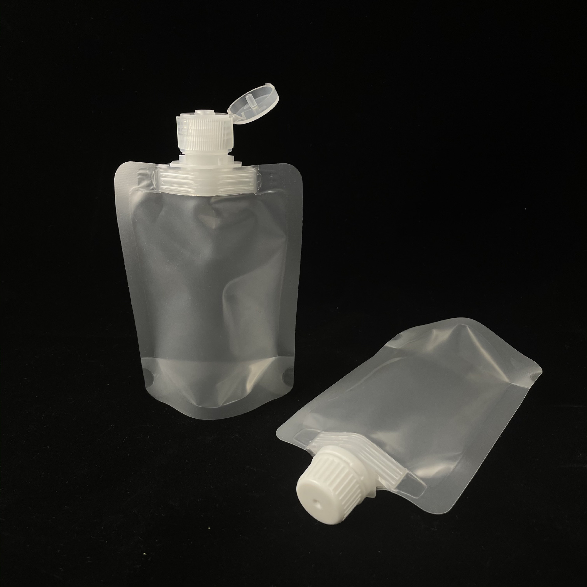 Stand-Up Spout Pouches 50ml–100ml Butterfly Cap for Hand Sanitiser and Lotion