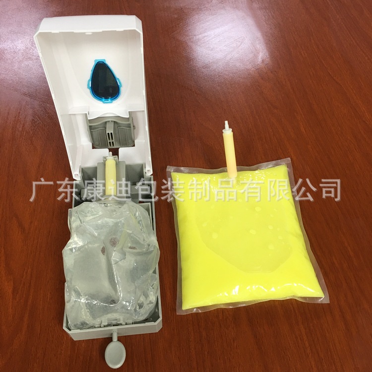 定制出口旋盖皂液袋800ml洗手液补充装复合袋