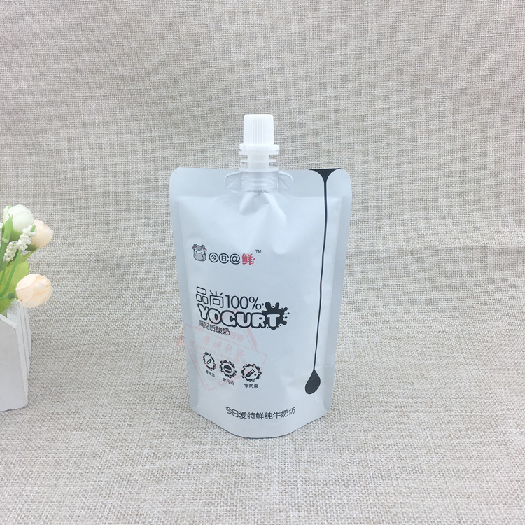 Custom Food-Grade Liquid Pouch Bags with Spout, 100ml to 5L
