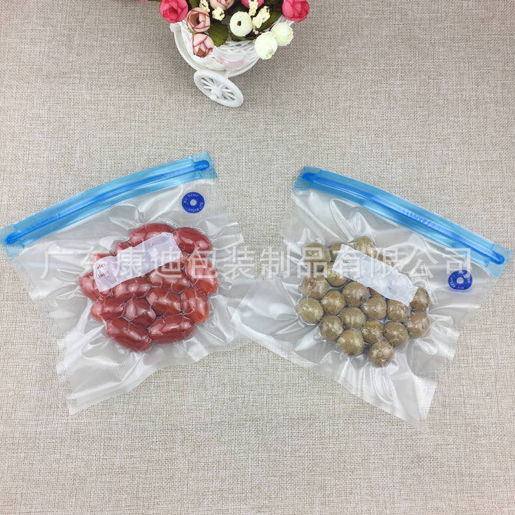 Embossed Vacuum Pouches 21×22 cm for Fruit & Vegetable Packing