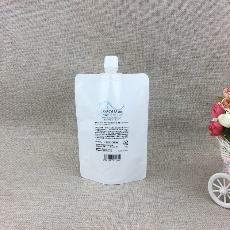 Custom Foil & Metallised Spout Pouches for Hair Dye Cream